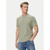 Tommy Jeans Majica DM0DM20744 Zelena Regular Fit