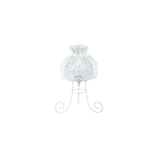 Duolla - Stona lampa SYMPHONY 1xE27/40W/230V precnik 28 cm bela