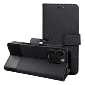 OEM GOMMA Book ovitek za iPhone 16 Pro, črn