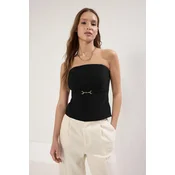 Trendyol Milla Ženska bluza, Crna