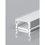 ALU PROFIL ZA LED TRAKU (max.10mm) + SJENILO 13×7mm/2m NADGRADNI ALU NL9254100