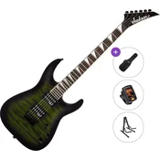 Jackson JS Series Dinky Arch Top JS32Q DKA HT AH Basic SET Transparent Green Burst Električna kitara