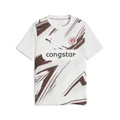 PUMA FC St. Pauli 26/27 Away Jersey Youth, Shop, White/Espresso Brown, 15-16Y