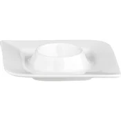 Fantastic stojalo za jajce iz porcelana 11x11 cm, belo (6 kos)