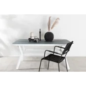 Venture Design Jedilna miza 74x160x90 cm siva