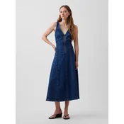 Dresna midi obleka GAP