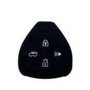 CAR 888 ACCESSORIES Silikonska navlaka za kljuceve Toyota crna