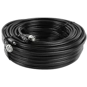 GEMBIRD Krimpovan kabl za video nadzor sa BNC+DC krajevima COAX-RG59+2X0.75-BNC/DC-50M, CCA, 50m