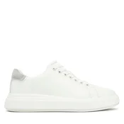 Superge Calvin Klein Cupsole Lace Up - Suede Bt HW0HW02404 Bela