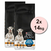 Purina PRO PLAN ADULT Large Athletic, 2x14 kg