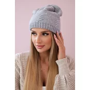 Kesi Womens cap Lorena K377 light grey