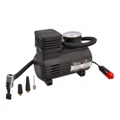 SAL Kompresor, auto, 12 V, 18 bar, 250 PSI - 90304, Crni