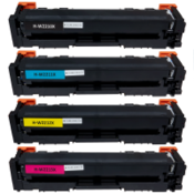 Komplet HP 207X/W2210X + W2211X + W2212X + W2213X/Color LaserJet Pro M255, MFP M282, MFP M283 - črna XL, cyan XL, magenta XL, rumena XL