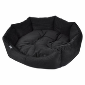 Crni krevet za pse o 60 cm – Love Story