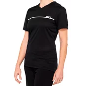 Ženski kolesarski dres 100% Ridecamp black S