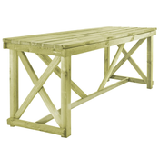 Vrtni stol 160 x 79 x 75 cm drveni