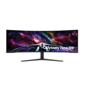 Monitor Samsung 57 G95NC Odyssey Neo G9 ukrivljen, Mini-LED, VA, 7680x2160, 3x HDMI, DP, USB, 240Hz - Samsung - 57 - Črna/bela - 1327.5 x 601.0 x 499.6 mm - 26.8 kg - 24 - G - Avtera