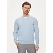Bugatti Pulover 7300 95510 Svetlo modra Regular Fit