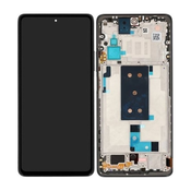 Xiaomi 11T Pro - LCD zaslon + steklo na dotik + okvir (Meteorite Grey) - 5600030K3S00, 56000E0K3S00 Genuine Service Pack