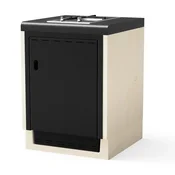 Tuozi Kitaway Modul - Plinski gorilnik PGF31G-1 s spodnjo blendo z vrati - 61 (črna/bela)