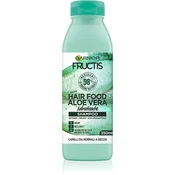 Garnier Fructis Aloe Vera Hair Food Moisturizing Shampoo for Normal and Dry Hair 350 ml