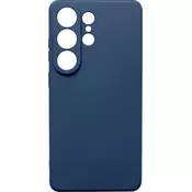 mobilNET silikonski ovitek Samsung Galaxy S26 Ultra, temno modra (Fiber)