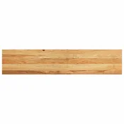 Vidaxl Podloge za stopnice 20 kosov rjave 120x25x2 cm trdna hrastovina