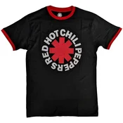 Red Hot Chili Peppers Classic Asterisk Ringer Black S Majica
