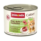 Animonda Carny Cat Kitten Govedina, Piletina i Zečetina - 200 g