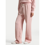 Polo Ralph Lauren Spodnji del trenirke 211977959504 Roza Wide Leg