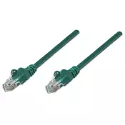 Intellinet RJ-45, M/M, 10m omrežni kabel Zelena Cat5e U/UTP (UTP)