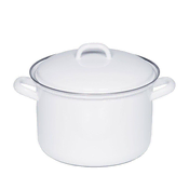 Riess visok lonec s pokrovom 4,5 l 22 cm Classic Weiss R0125033