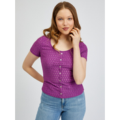 Purple womens T-shirt ORSAY - Women