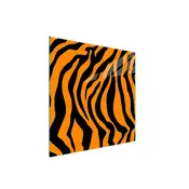 shumee STEKLENA ZAŠČITNA PLOŠČA ZA ŠTEDILNIK 50x52 TIGER