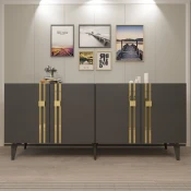 Hanah Home Konzola Bahar KB150, 150x80x35 cm, Antracit