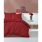 Lessentiel Maison Komplet posteljina Stripe, 200x220 cm, Crvena