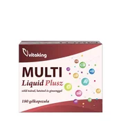 Vitaking - Multi Liquid Plus Multivitamin, 180 mehkih kapsul