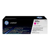 HP 305A LaserJet originalna tonerska kartuša, magenta, standardna zmogljivost 2.600 strani, 1 kos