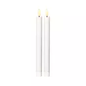 Eglo 411505 - SET 2x LED sveca FLAMME LED/1xAAA, bela
