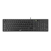 GENIUS SlimStar 126 USB YU crna tastatura