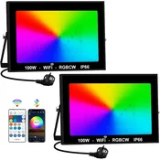 T-SUNUS RGB LED WiFi reflektor 100W