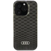 Maska Audi IML Stitching Pattern MagSafe iPhone 16 Pro 6.3 black hardcase AU-IMLMIP16P-Q5/D3-BK (AU-IMLMIP16P-Q5/D3-BK)