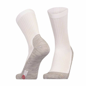 UPHILLSPORT VOLNENE TEKAŠKE NOGAVICE WINTER XC - SIVO/BELA - 39-42