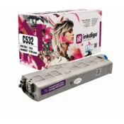 Inkdigo toner 46490607 kompatybilny z OKI C532DN MC563DN C542DN MC573DN Certyfikat TÜV