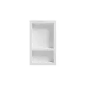 Mexen X-Wall-S nišna polica SMC s prirobnico 68,6 x 40,7 cm, bela - 1901694109