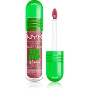 NYX Professional Makeup Gingerbaddie Land Gum Drop sijaj za ustnice odtenek 02 Bubblegum Burst 1 kos