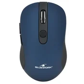 Bluestork bežicni miš - M-WL-OFF60-BLUE (1600 DPI, 6 tipki, opticki, plavi)