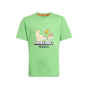 ADIDAS TERREX Funkcionalna majica Minecraft rumena/svetlo zelena/črna/bela