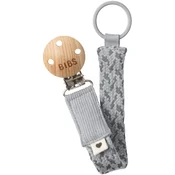 bibs® lesena priponka za dudo braid cloud/iron
