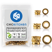 CNC Kitchen Navojni vložek kratki